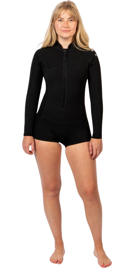 2026 Gul Womens Yulex Luna7 2mm Front Zip Springsuit Wetsuit